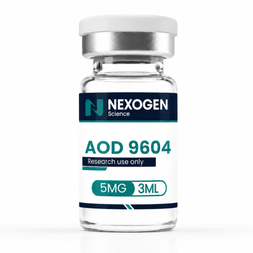AOD 9604 5MG research peptide vial