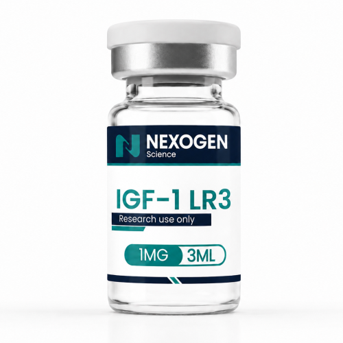 IGF-1 LR3 1MG research peptide vial