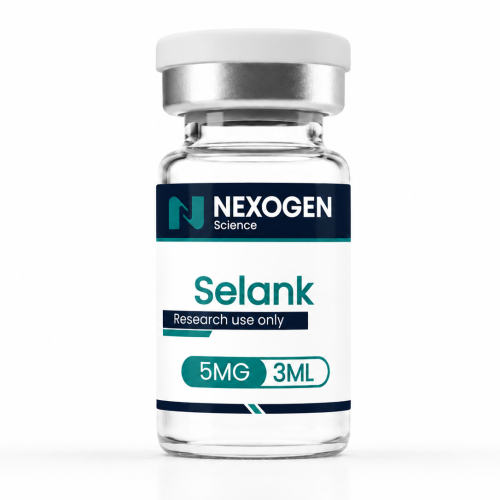 Selank 10MG research peptide vial