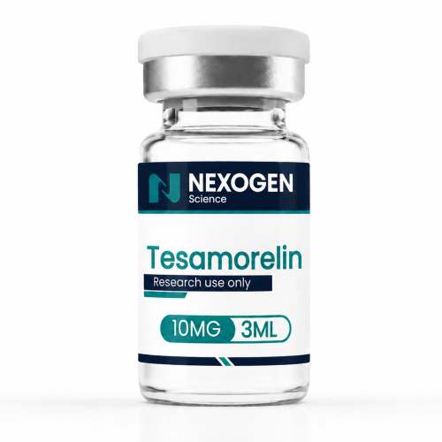 Tesamorelin 10MG research peptide vial