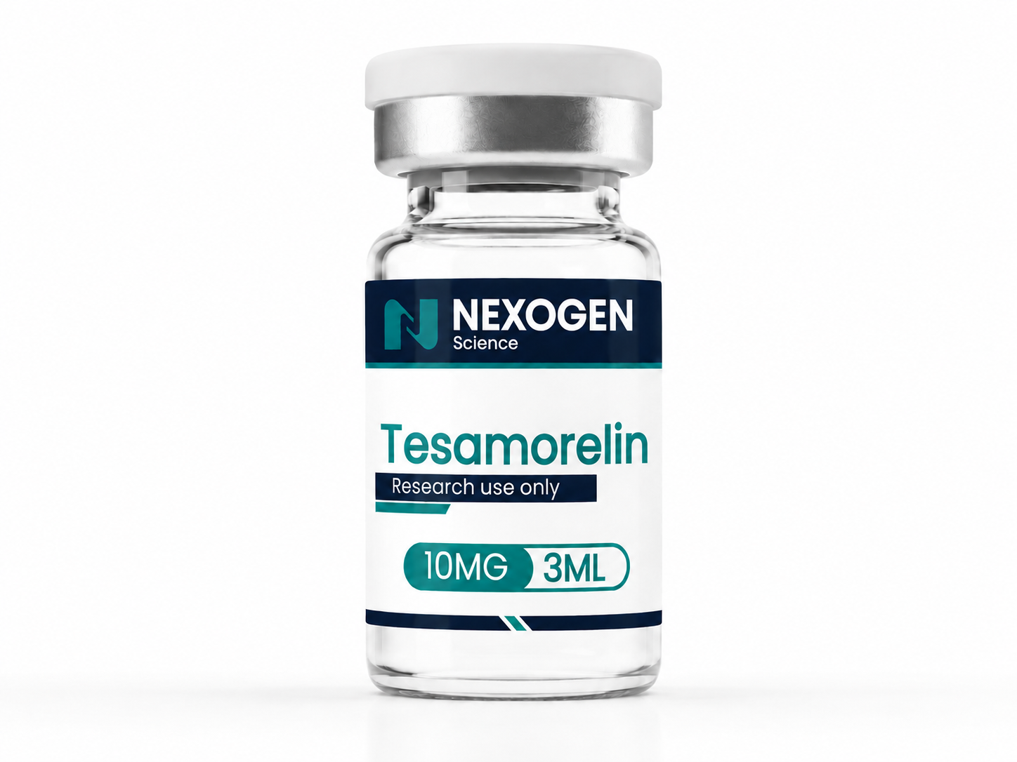 Tesamorelin 10MG research peptide vial