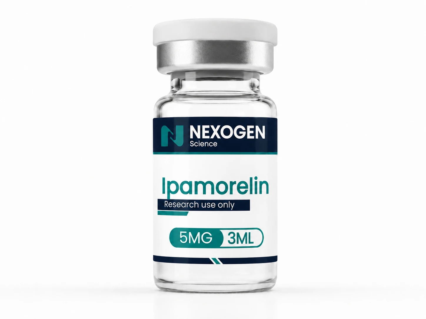 Ipamorelin 5MG research peptide vial