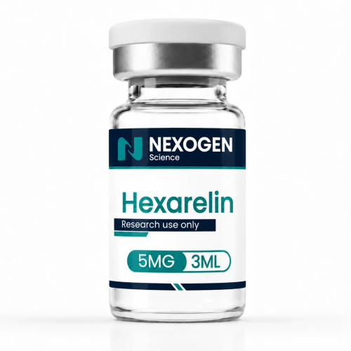 Hexarelin 5MG research peptide vial